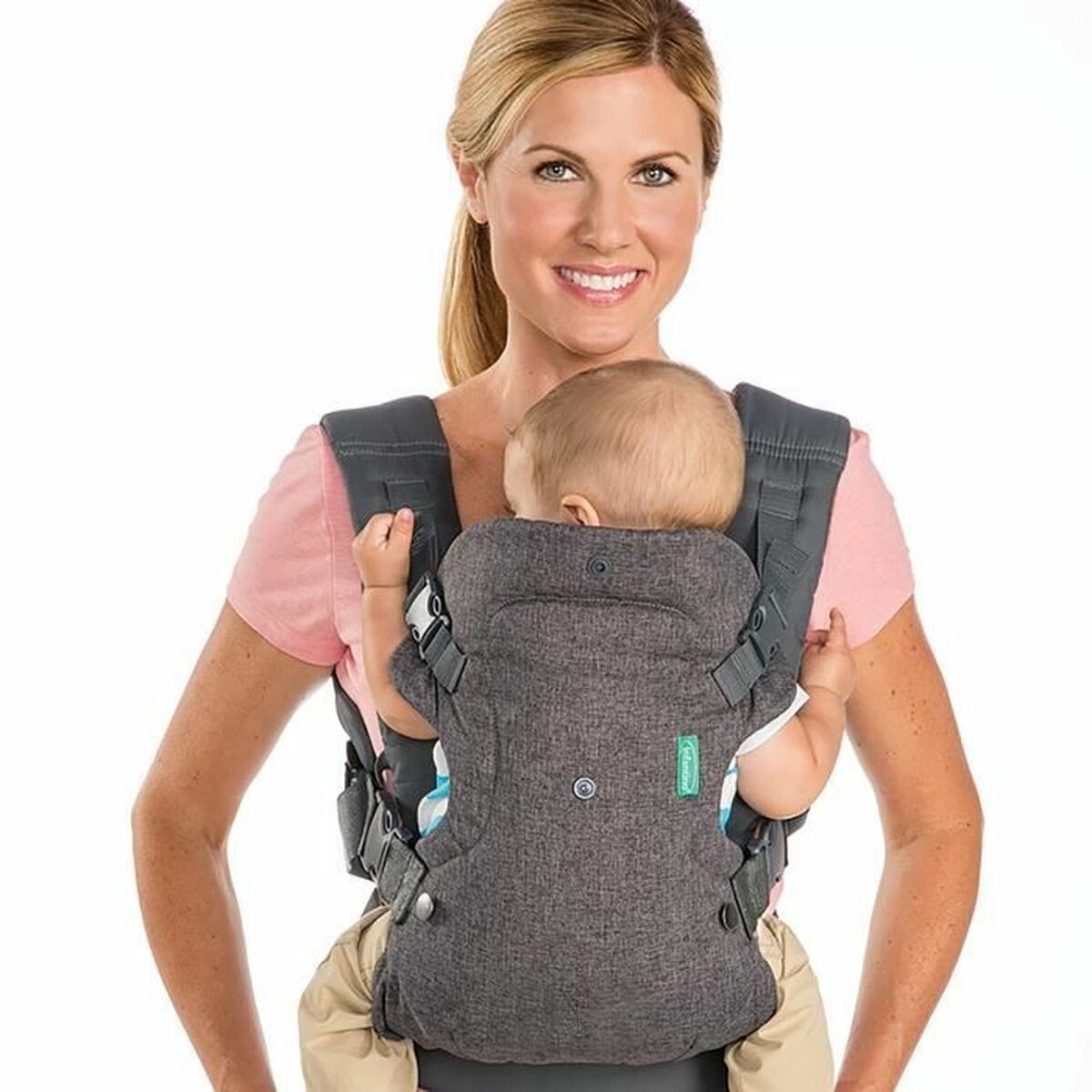 Baby Carrier Backpack Infantino Grey + 0 Months 14,5 kg-3