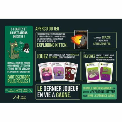 Board game Asmodee Zombie Kittens-2