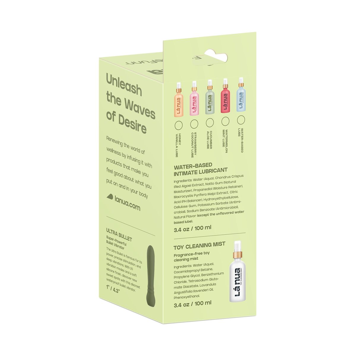 Travel Relaxation Kit Lá Nua UNFLAVOURED BUNDLE-3