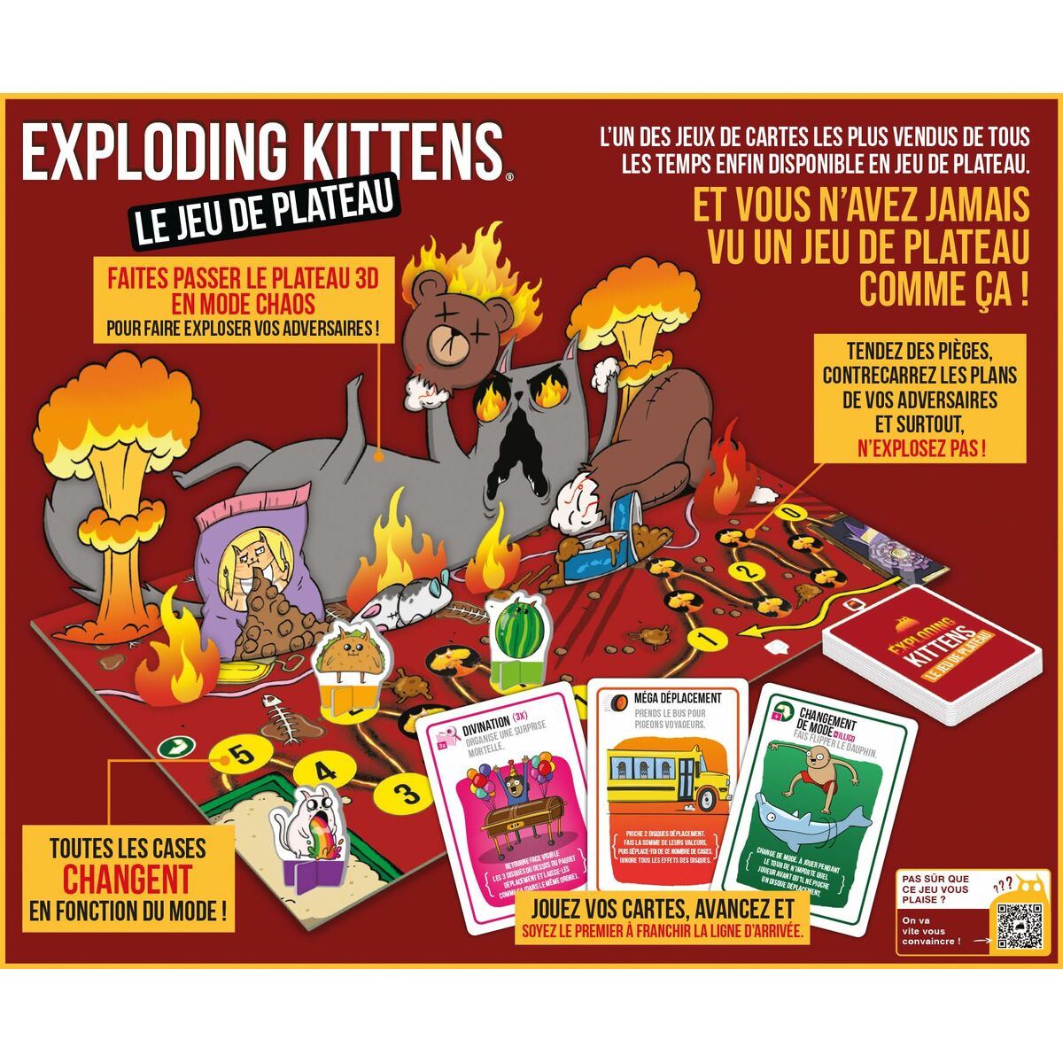 Board game Asmodee Exploding Kittens-7
