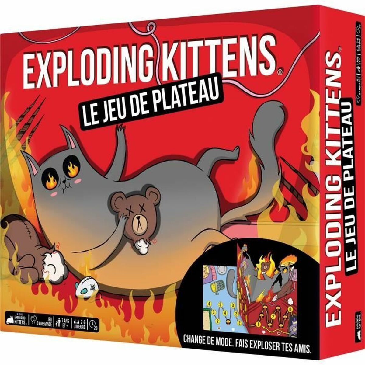 Board game Asmodee Exploding Kittens-13
