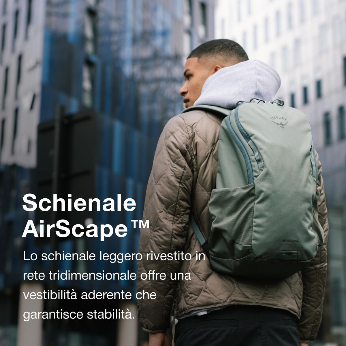 Mountain Backpack Osprey Astronova Green 23 L-3