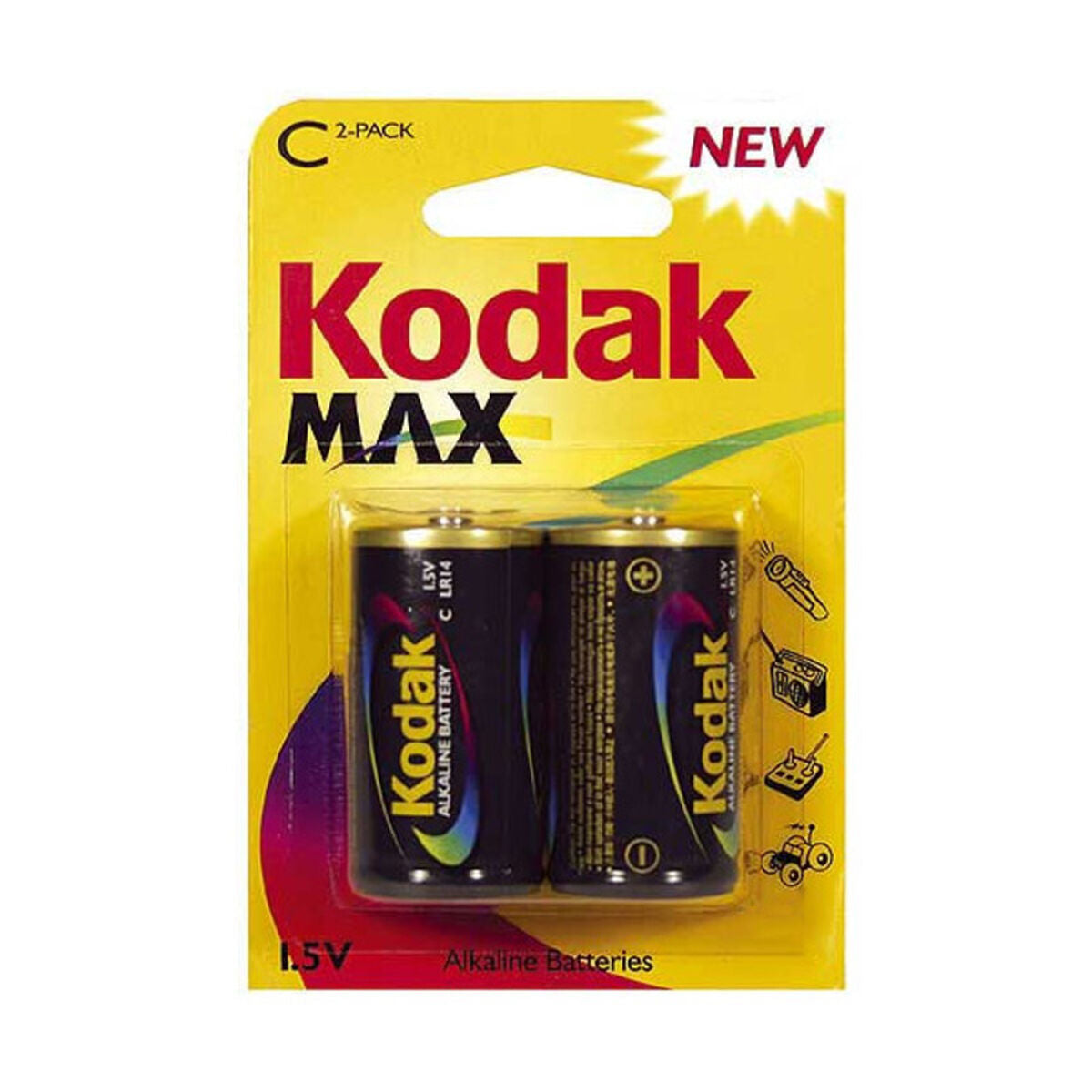 Battery Kodak LR14 1,5 V (2 pcs)-0