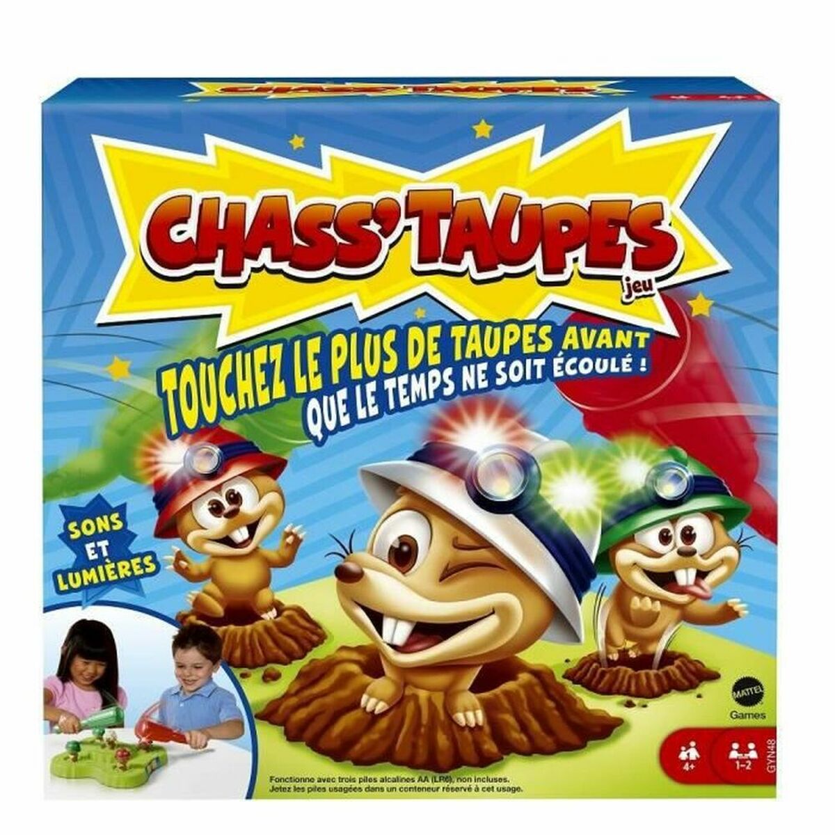 Board game Mattel CHASS'TAUPES (FR)-0