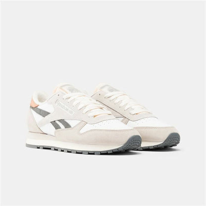 Men’s Casual Trainers Reebok Classic Leather White-5