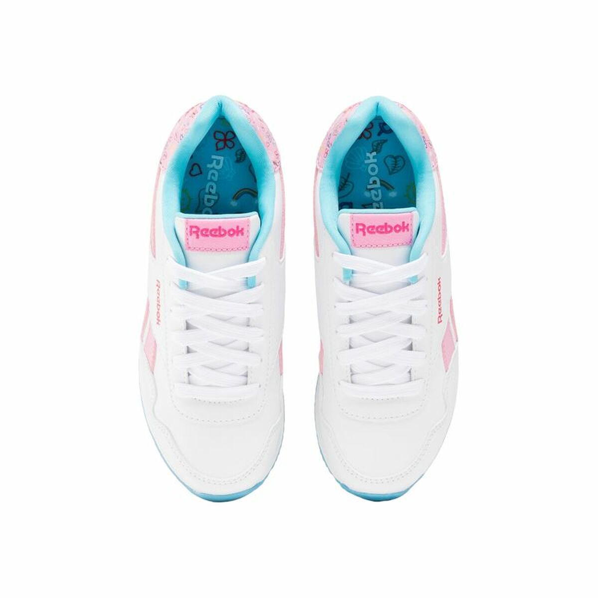 Sports Shoes for Kids Reebok Royal Cl Jog 3.0 White Pink-7