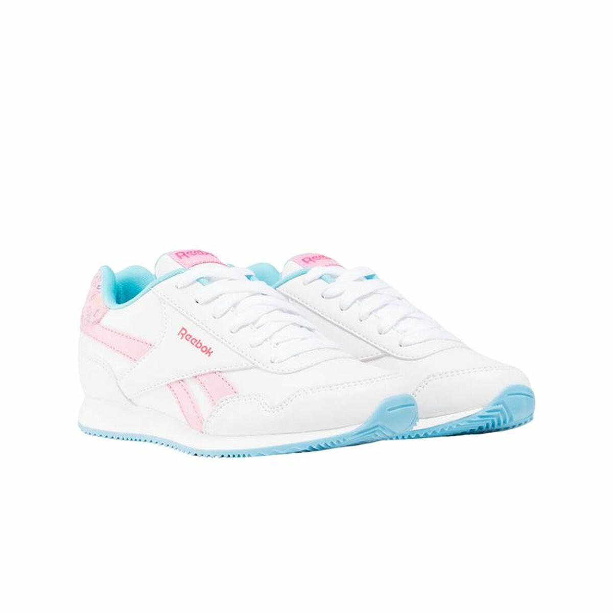 Sports Shoes for Kids Reebok Royal Cl Jog 3.0 White Pink-5