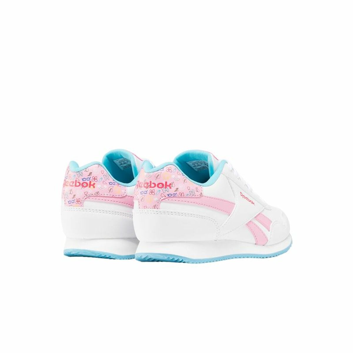 Sports Shoes for Kids Reebok Royal Cl Jog 3.0 White Pink-4
