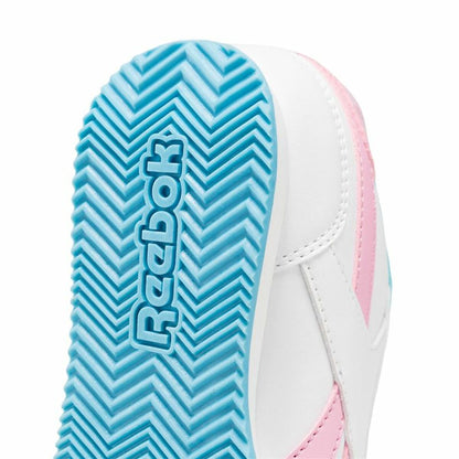 Sports Shoes for Kids Reebok Royal Cl Jog 3.0 White Pink-2
