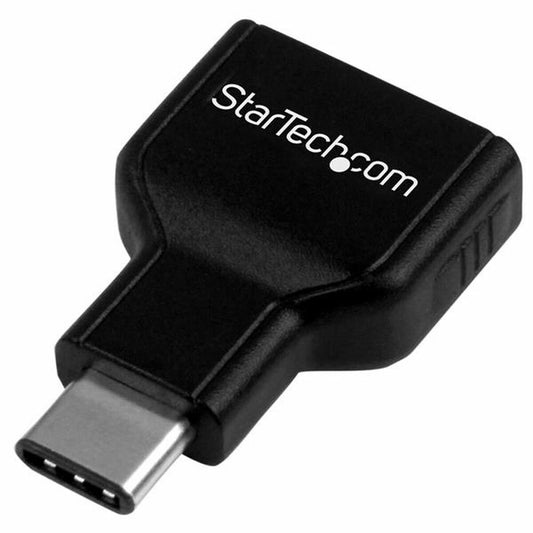 USB A to USB C Cable Startech USB31CAADG           Black-0