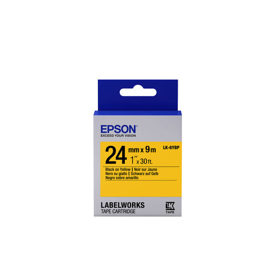 Printer Labels Epson C53S656005 Black Black/Yellow-0