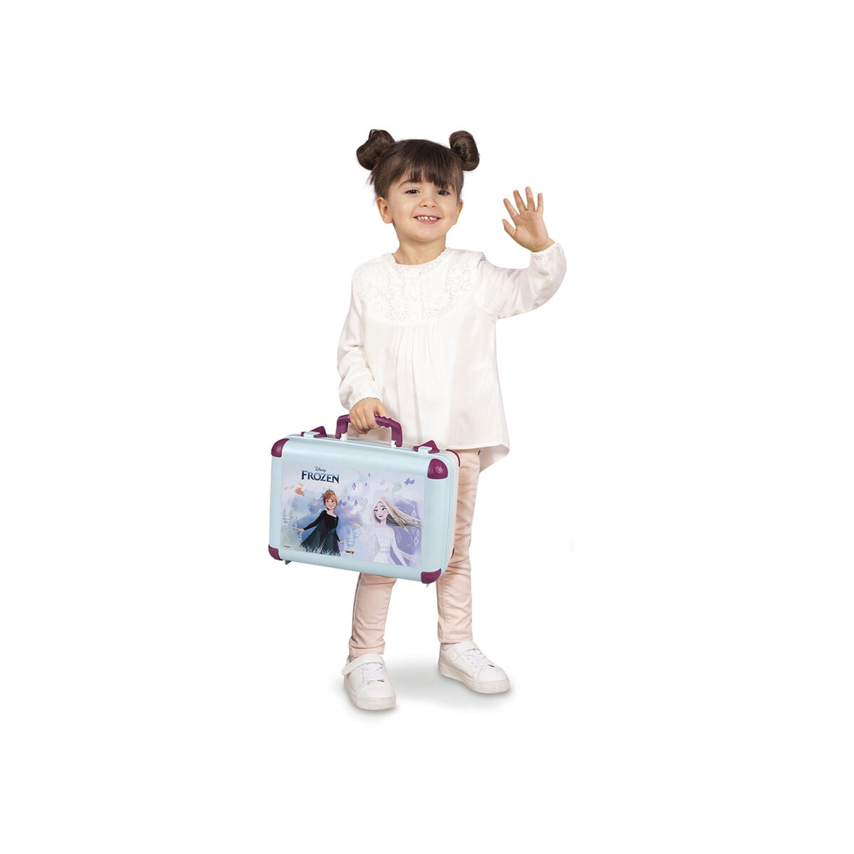 Children's Make-up Set Smoby FROZEN BEAUTY SUITCASE Multicolour-3