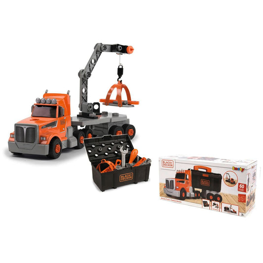 Lorry Smoby BLACK + DECKER Yellow-1