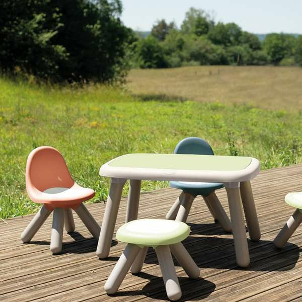 Chair Smoby Life Kid Blue Plastic-14