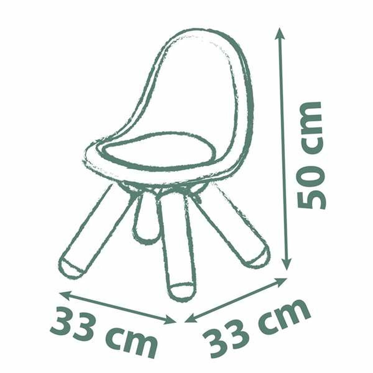 Chair Smoby Life Kid Blue Plastic-9