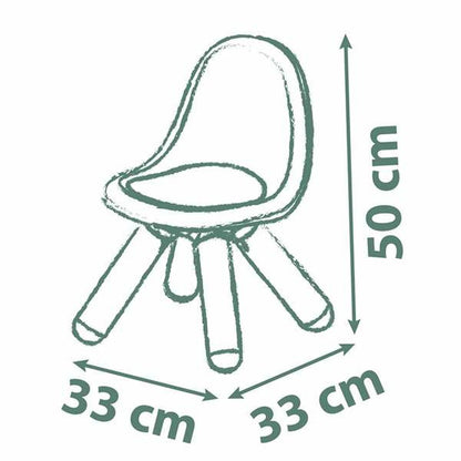 Chair Smoby Life Kid Blue Plastic-9