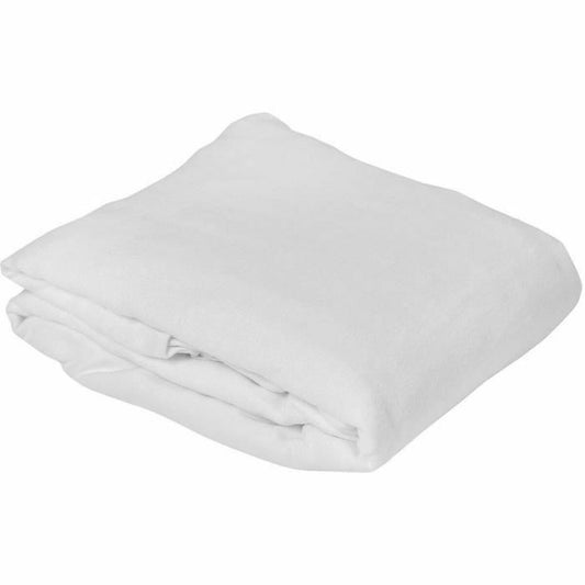 Mattress protector Toison D'or 140 x 190 cm White Double-0