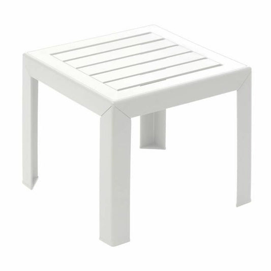 Side table Grosfillex White Resin Plastic 40 x 40 x 35 cm-0