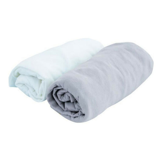 Mattress protector Domiva White ( 60 x 120 cm)-0