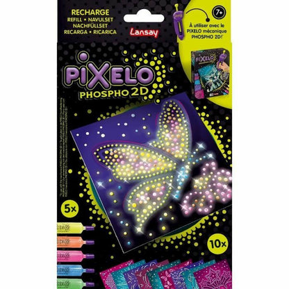 Writing Set Lansay Pixelo Phospho 2D (10 Units)-0