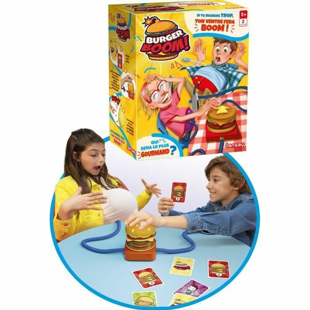 Board game Lansay Burger Boom-0