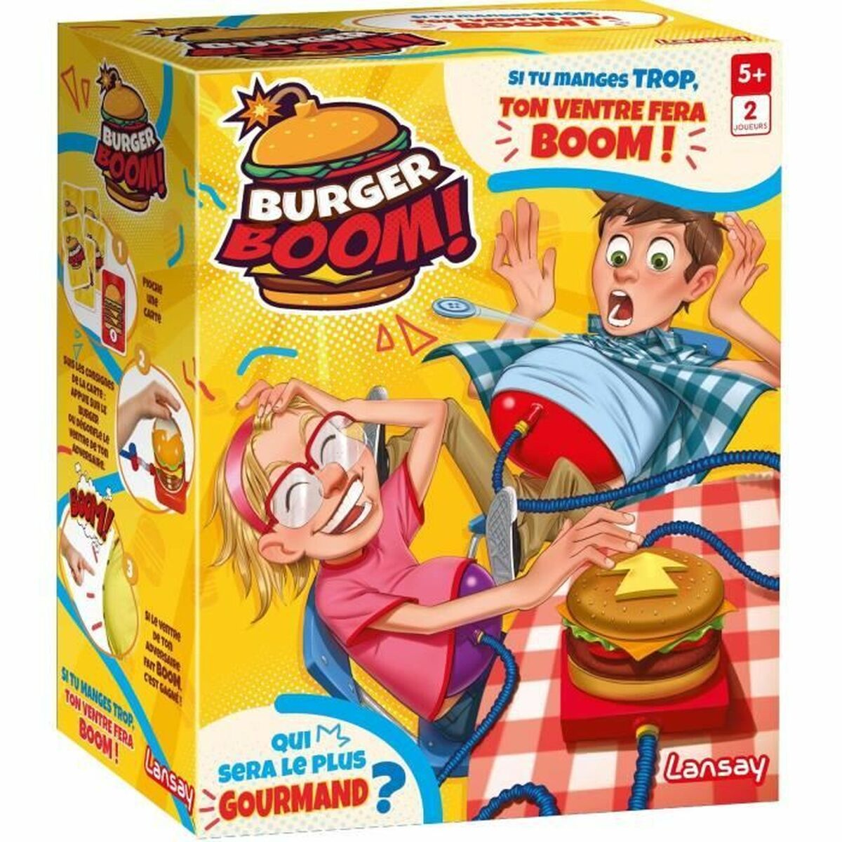 Board game Lansay Burger Boom-2