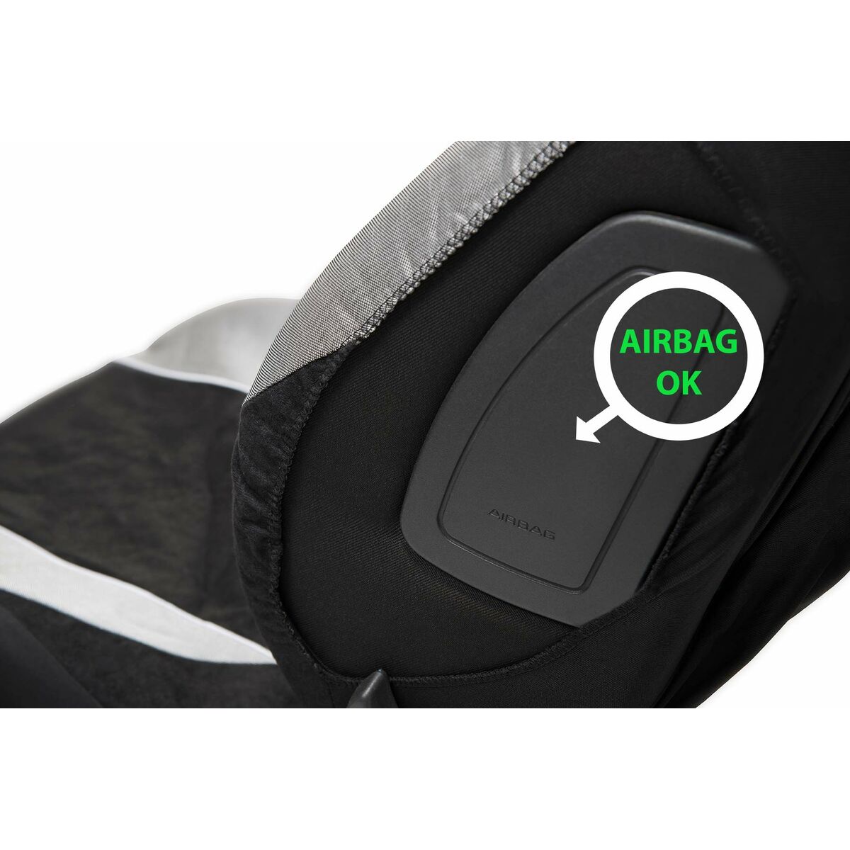 Car Seat Covers WRC 007 339 Black/Grey-3