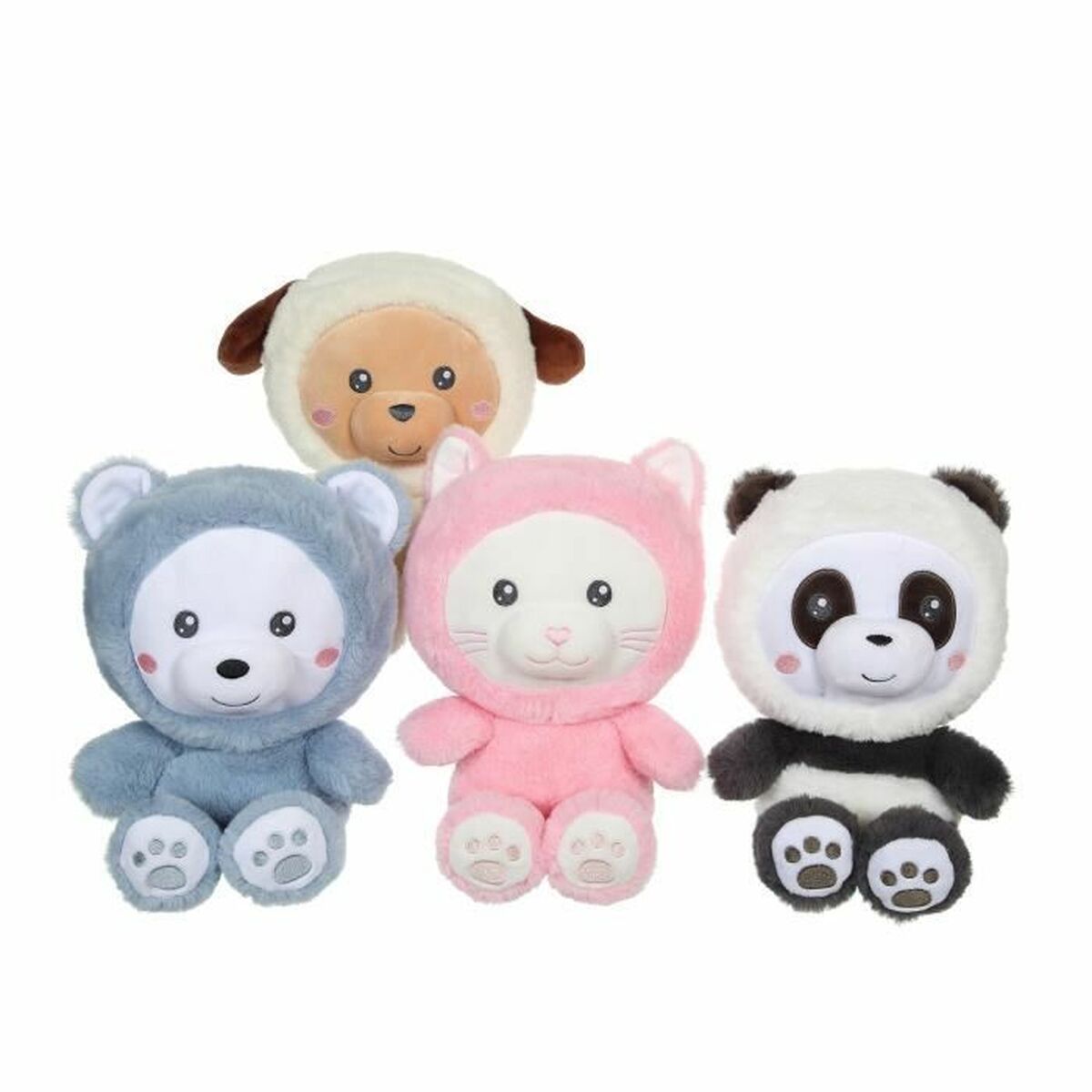 Fluffy toy Gipsy Toys Hoody Pets Black-3