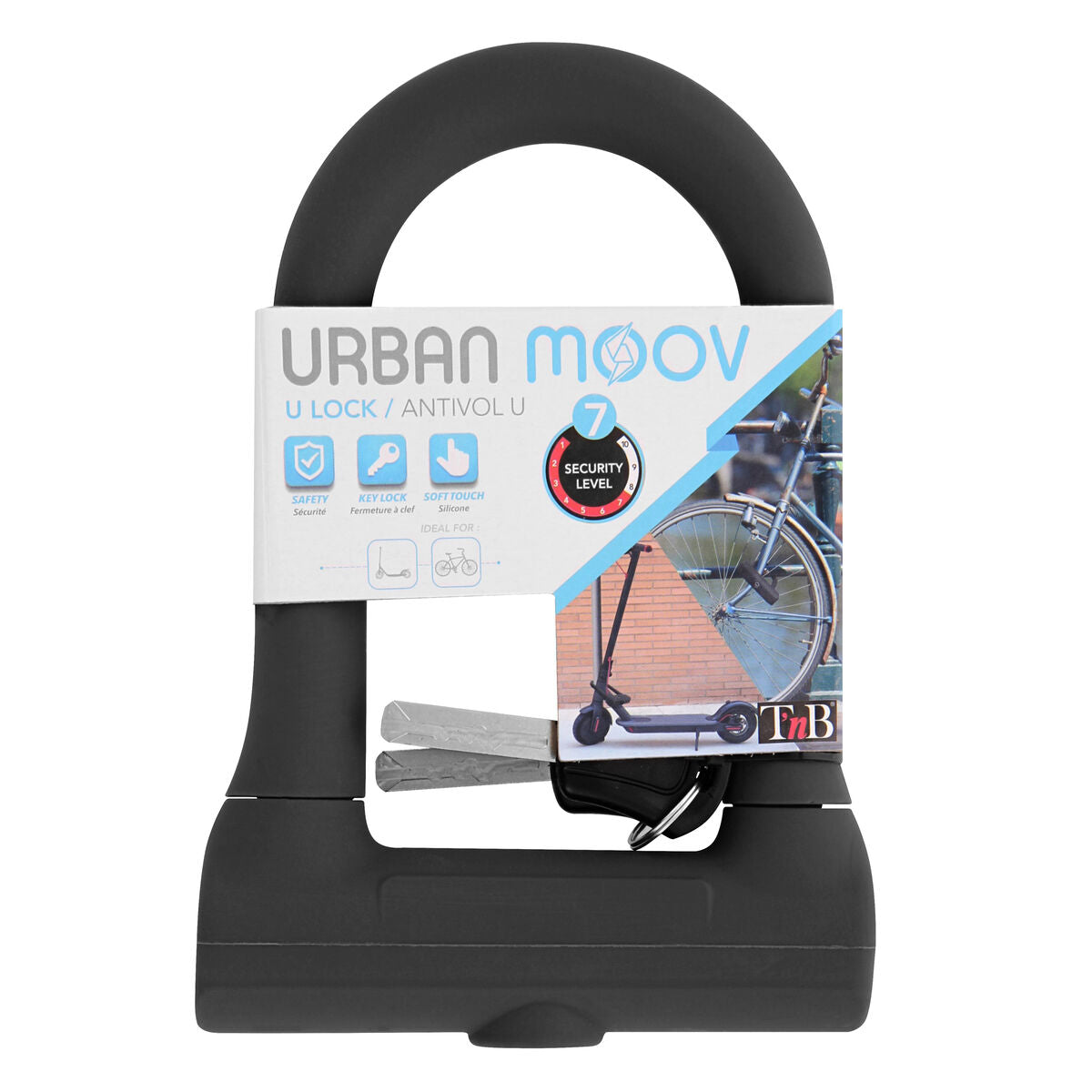 Key padlock T'NB UMULOCK Grey-13
