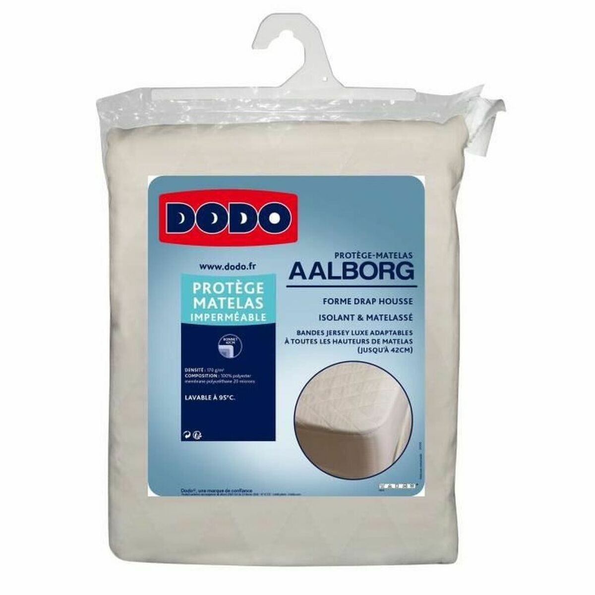 Mattress protector DODO Aalborg 180 x 200 cm-0