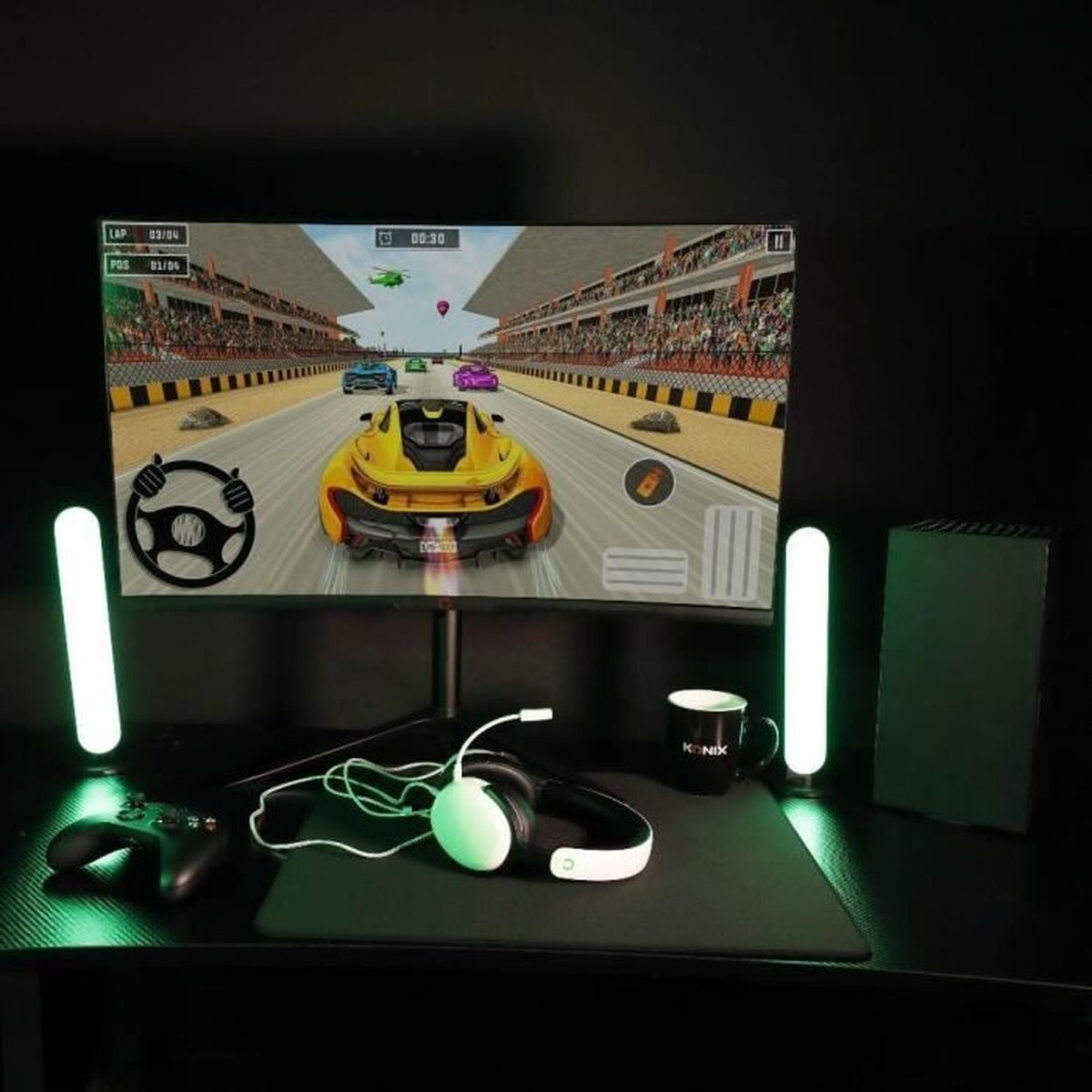 Headphones KONIX Black-10