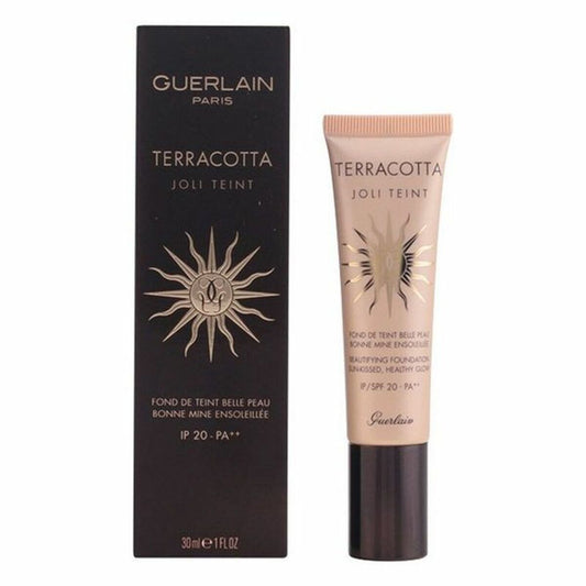 Fluid Foundation Make-up Guerlain Terracotta Joli Teint-0