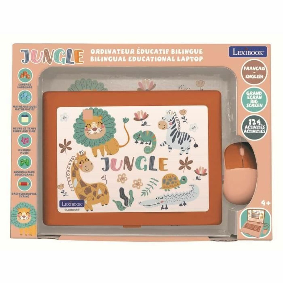 Toy computer Lexibook French English 124-1