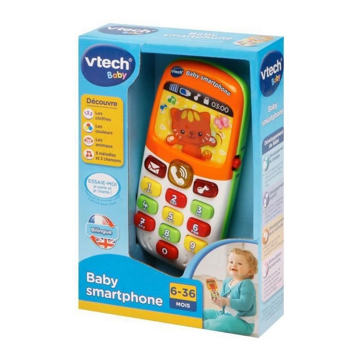 Toy telephone Vtech Baby Baby Bilingual Smartphone (FR)-1
