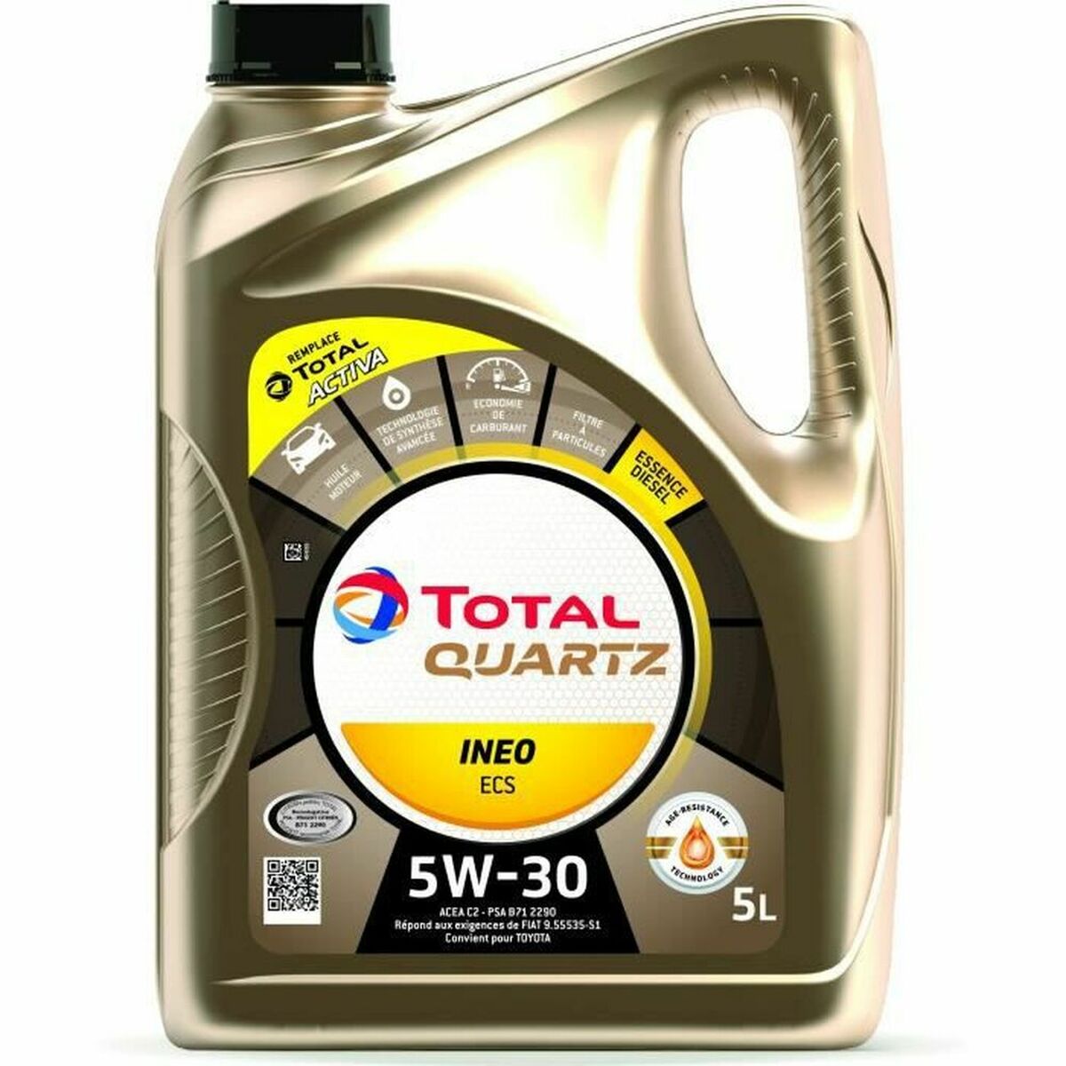 Car Motor Oil Total 5 L 5W30-0
