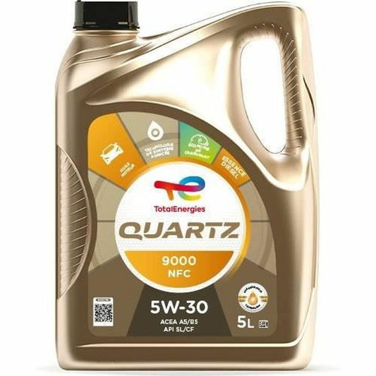Car Motor Oil Totalenergies  Quartz 9000 5 L-0