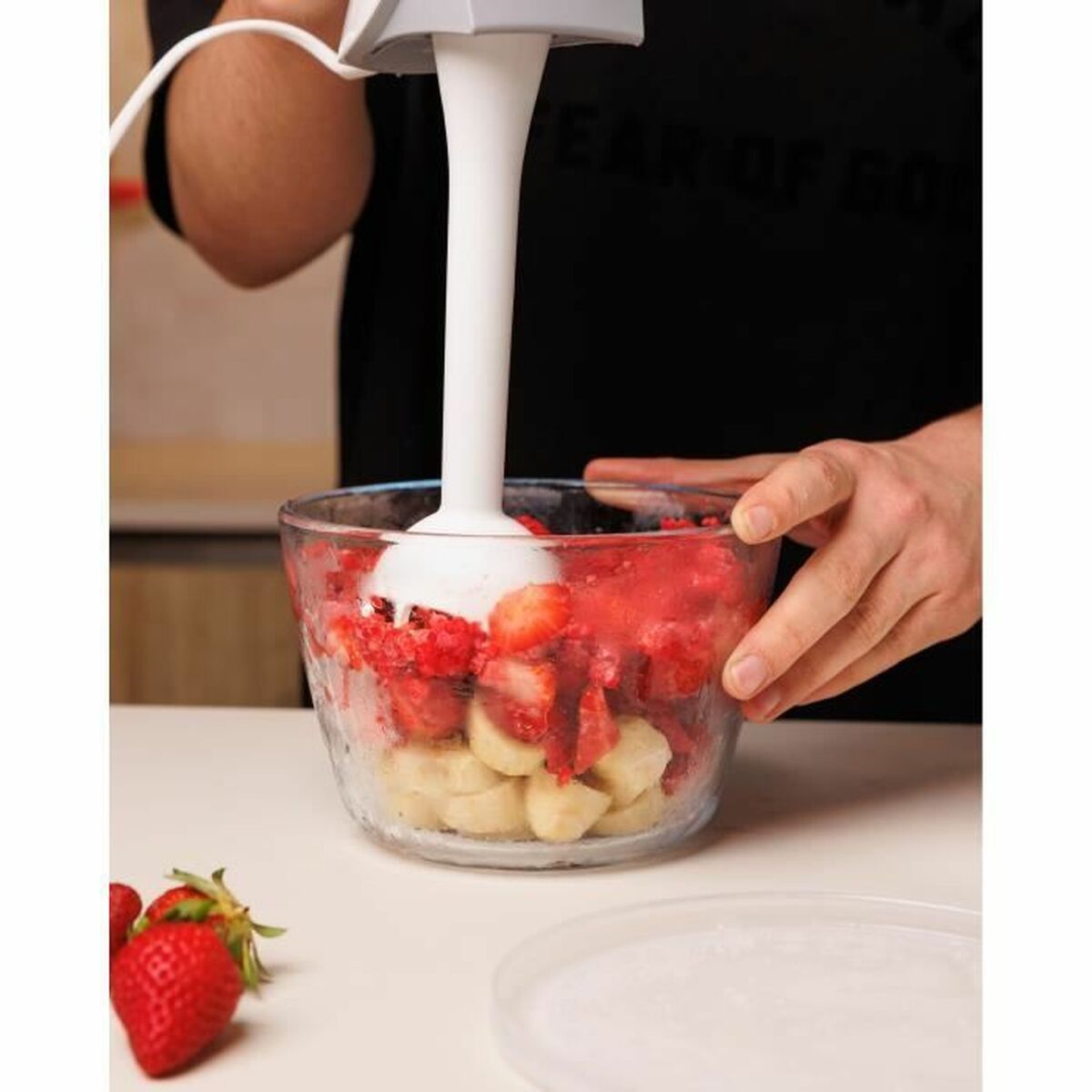 Set of Stackable Hermetically-sealed Kitchen Containers Pyrex Cook & Freeze Transparent 8 Pieces-2