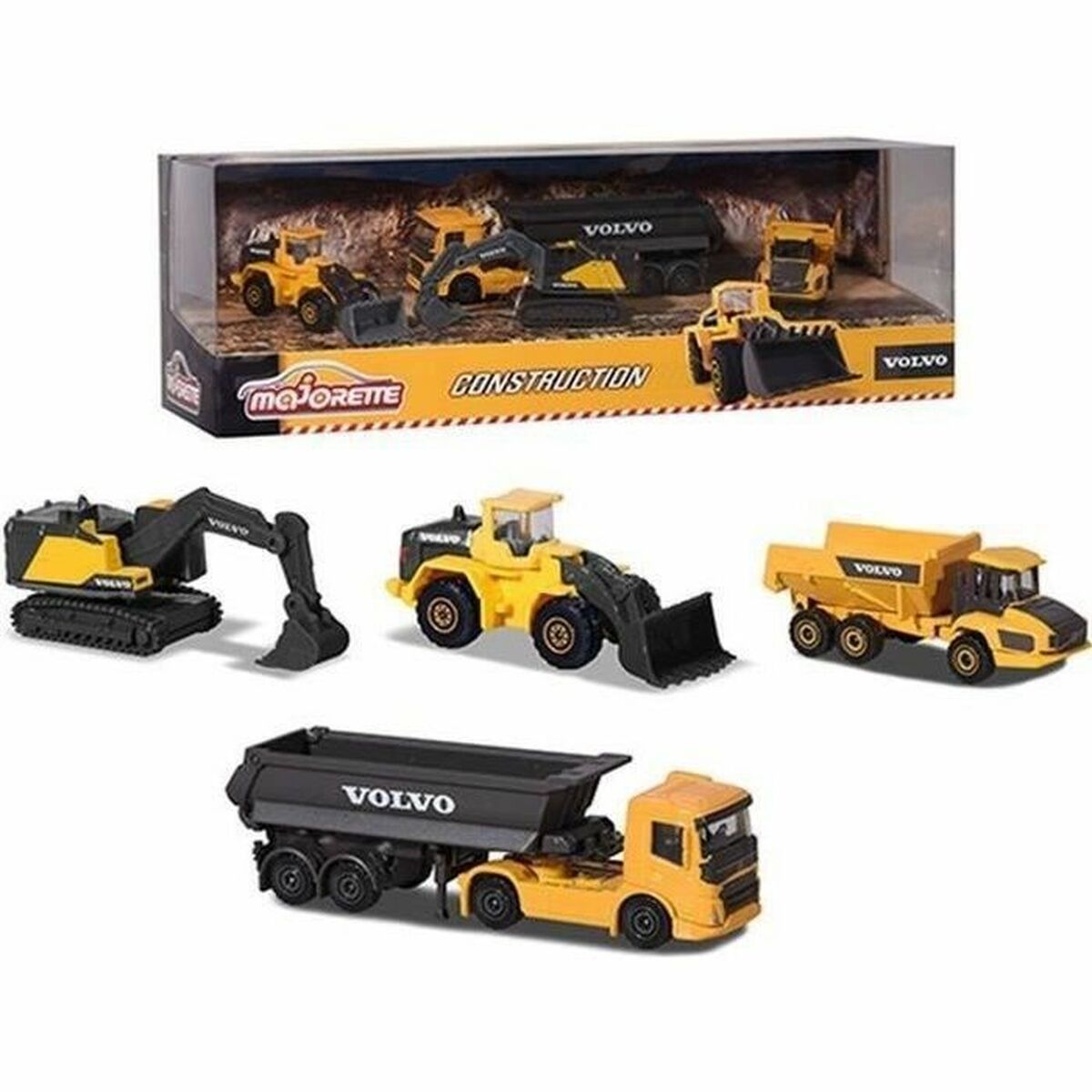 Toy tractor Majorette Construction-0
