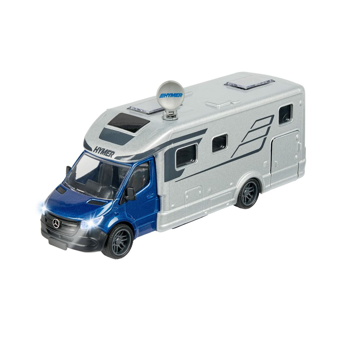 Motor caravan Majorette Camping Car Mercedes Grey-2