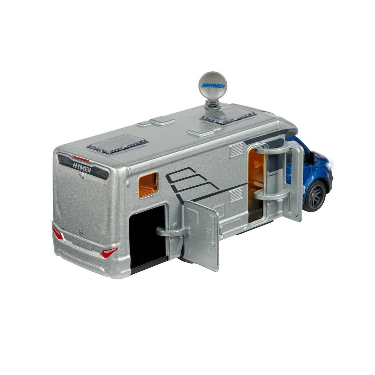 Motor caravan Majorette Camping Car Mercedes Grey-1