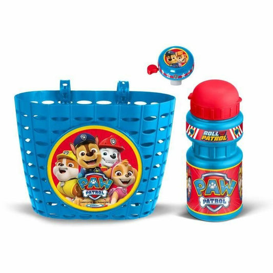 Accessories set The Paw Patrol Children's Bike Blue Red 3 Pieces-0