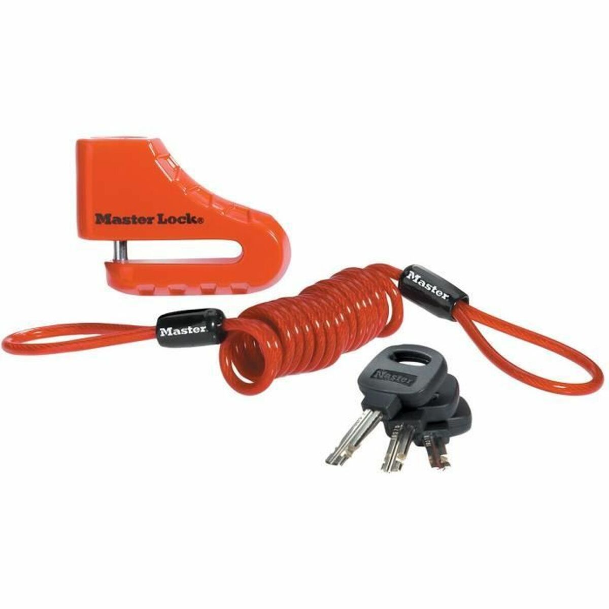 Key padlock Master Lock Red-0