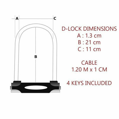 Key padlock Marvel Black-2