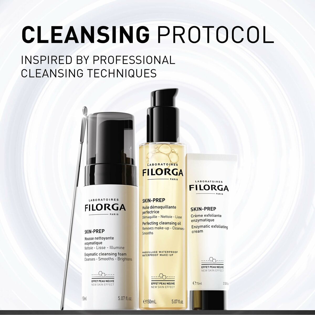 Facial Make Up Remover Filorga Skin Prep 150 ml-3