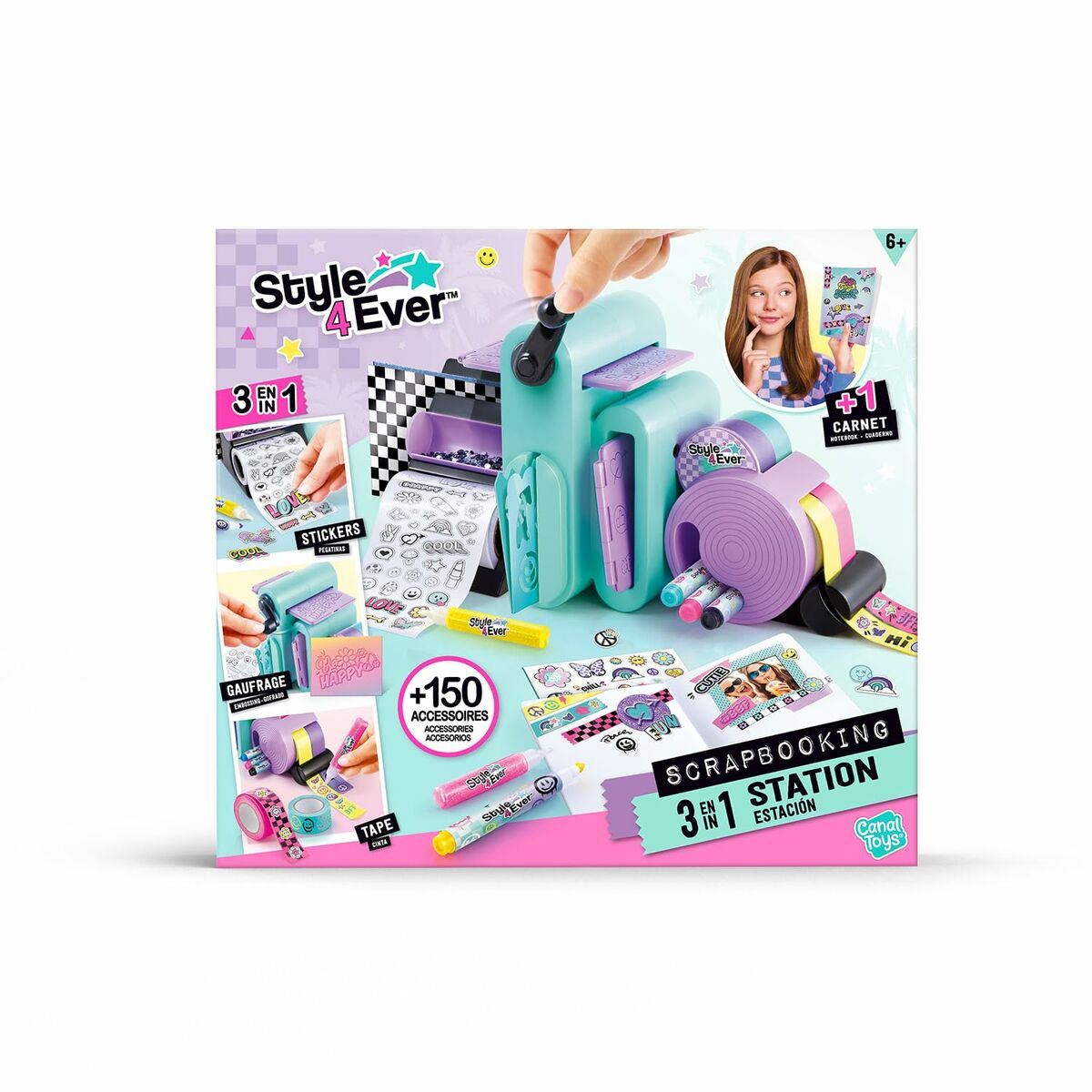 Craft Game Canal Toys Scrapbooking Plastic-7