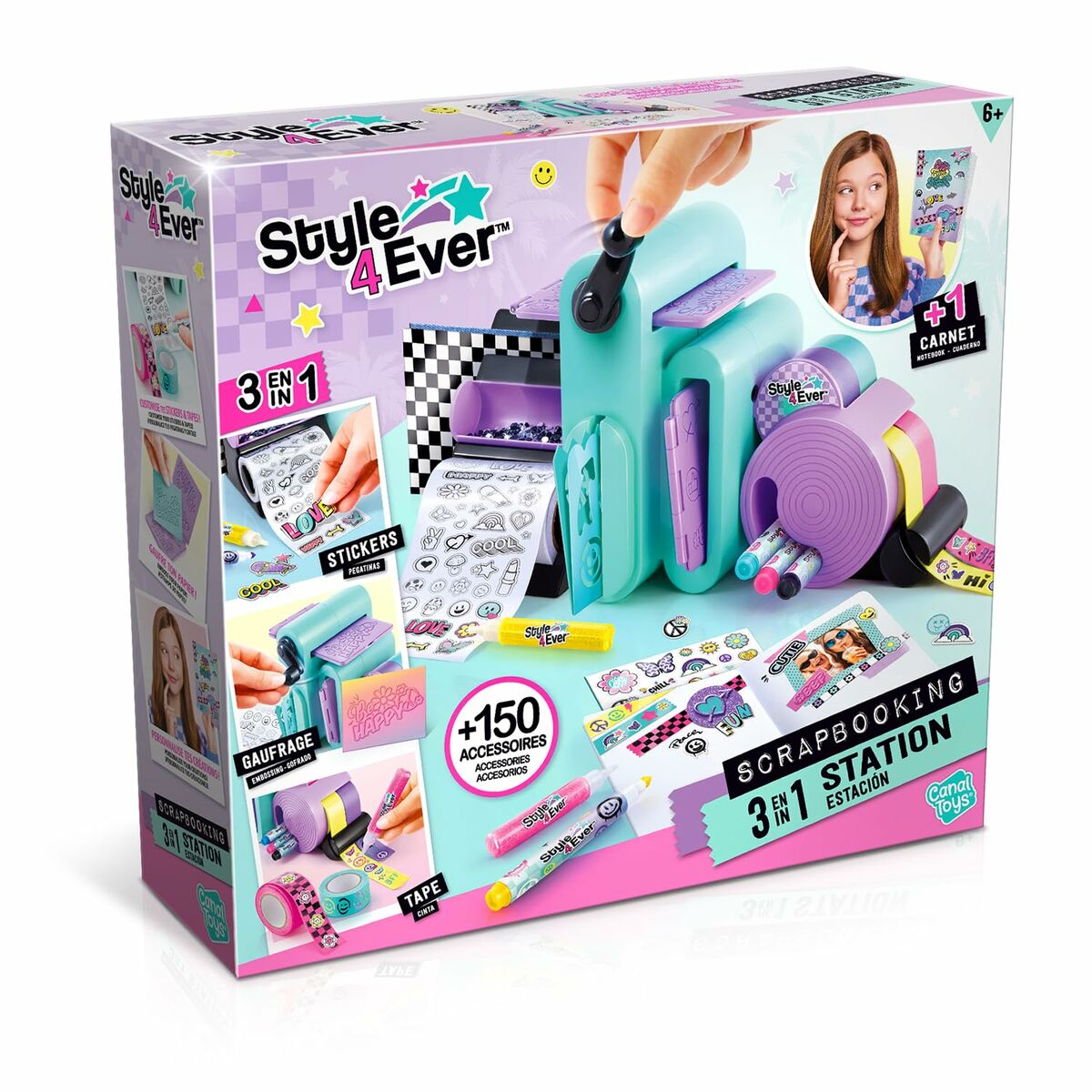 Craft Game Canal Toys Scrapbooking Plastic-6