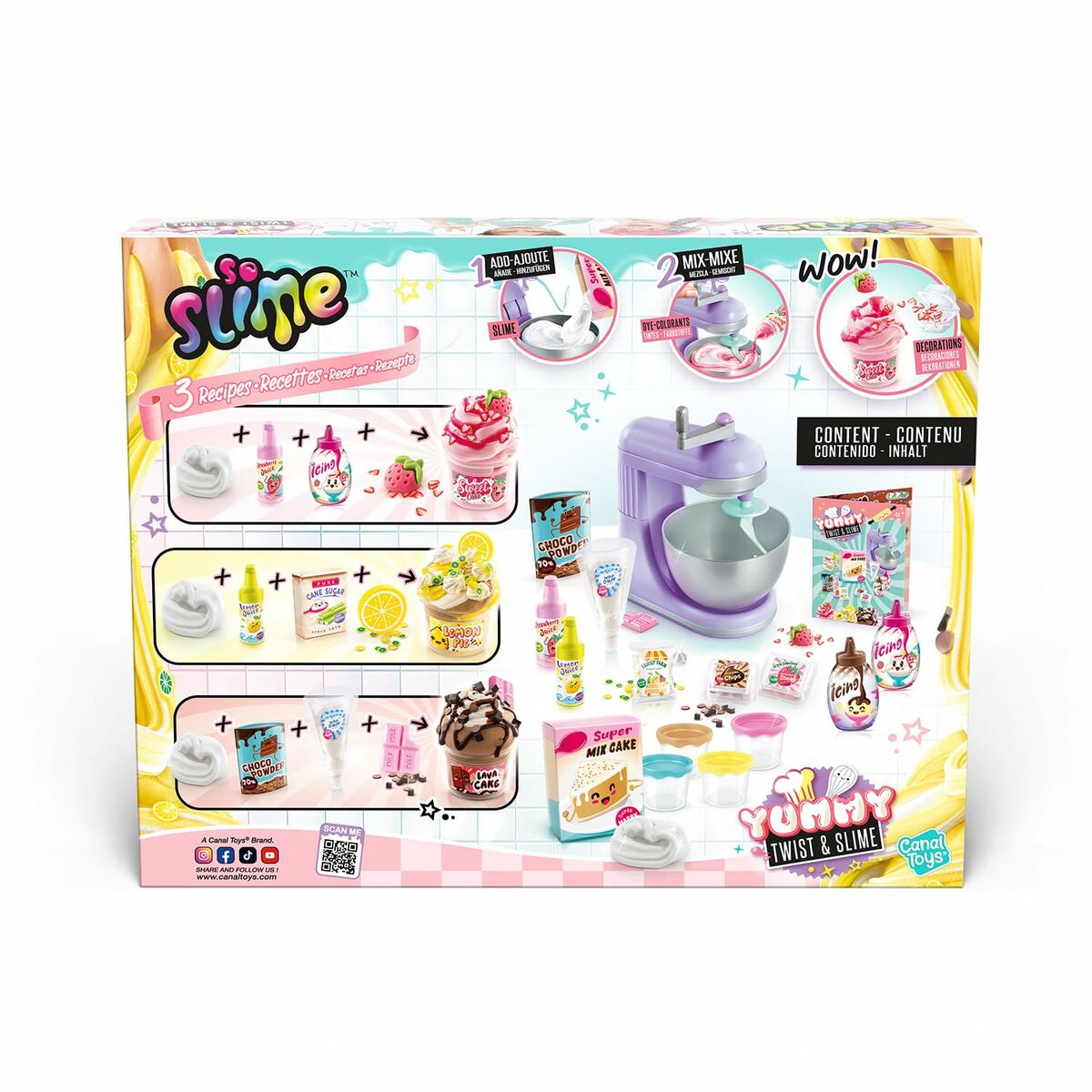 Modelling Clay Game Canal Toys Slime Yummy-12