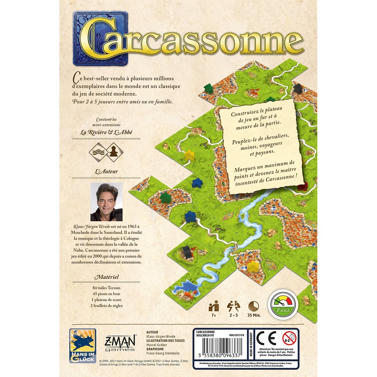 Board game Asmodee Carcassonne (French) (FR)-2