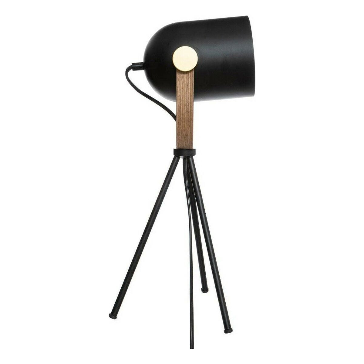 Desk lamp Atmosphera Action Tripod Black polystyrene 25 W 220-240 V 16 x 18 x 45 cm-0