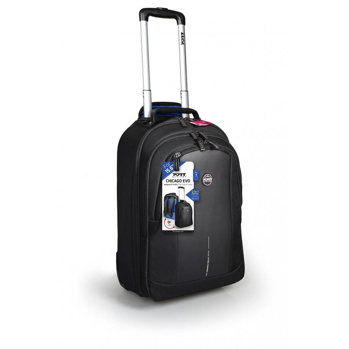 Laptop Backpack Port Designs CHICAGO EVO Black-30